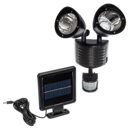 ΗΛΙΑΚΟΣ ΠΡΟΒΟΛΕΑΣ ΜΕ ΑΝΙΧΝΕΥΤΗ ΚΙΝΗΣΗΣ 22 LED ΑΥΤΟΝΟΜΟΣ (Thumb 1)