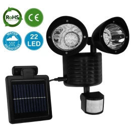 ΗΛΙΑΚΟΣ ΠΡΟΒΟΛΕΑΣ ΜΕ ΑΝΙΧΝΕΥΤΗ ΚΙΝΗΣΗΣ 22 LED ΑΥΤΟΝΟΜΟΣ (Thumb 3)