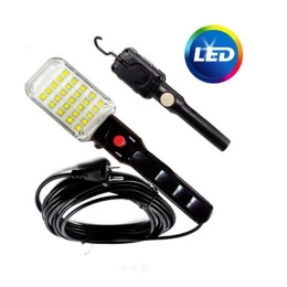 ΦΟΡΗΤΗ ΜΠΑΛΑΝΤΕΖΑ ΕΡΓΑΣΙΑΣ 25 LED & ΚΑΛΩΔΙΟ 9μ ΜΕ ΜΑΓΝΗΤΗ & ΓΑΝΤΖΟ ΟΕΜ  (Thumb 2)
