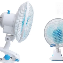 ΦΟΡΗΤΟΣ ΑΝΕΜΙΣΤΗΡΑΣ ΠΕΡΙΣΤΡΕΦΟΜΕΝΟΣ 18cm 20W ΜΕ ΜΑΝΤΑΛΑΚΙ ΣΤΗΡΙΞΗΣ ΕΠΙΤΡΑΠΕΖΙΟΣ ΕΠΙΤΟΙΧΙΟΣ (Thumb 2)