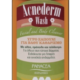 Υγρό σαπούνι γιά βαθύ καθαρισμό ACNEDERM WASH200ML PANACEA NATURAL PRODUCTS (Thumb 1)