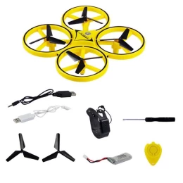 Ελικόπτερο Drone με χειριστήριο που ενσωματώνεται στο χέρι και ακολουθεί τις κινήσεις του  (Thumb 3)