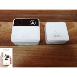 Θυροτηλεόραση βιντεoκουδούνι WiFi για real-time επίβλεψη του σπιτιού σας από μακριά συνομι (Thumb 1)