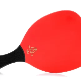 Ρακέτα Παραλίας MORSETO GOLD Κόκκινη χωρίς Τρύπες και Μαύρη Λοξή Λαβή (Thumb 2)