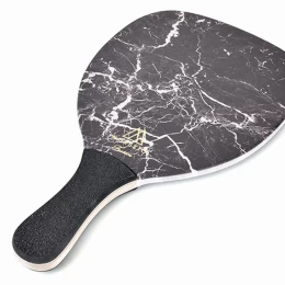 Ρακέτα Παραλίας MORSETO FASHION Marble Black με Μαύρη Ίσια Λαβή (Thumb 2)