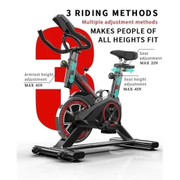 CleverFitBike  Spin Bike Ποδήλατο Γυμναστικής με Οθόνη Μέτρησης θερμιδών, απόστασης,χρόν (Thumb 4)