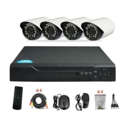 Διαδικτυακό cloud καταγραφικό DVR FULL AHD 4 καμερών νυχτερινής λήψης αδιάβροχες και σκληρ (Thumb 3)