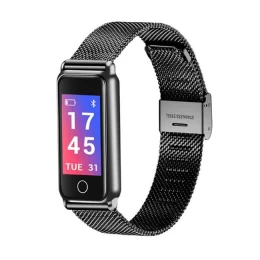 CleverBand H8 Unixex  από Ανοξείδωτο Ατσάλι  OLED οθόνη  Πιεσόμετρο  Θερμιδομετρητής  (Thumb 1)