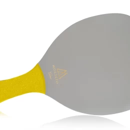 Ρακέτα Παραλίας MORSETO GOLD Γκρί Χωρίς Τρύπες και Κίτρινη Λοξή Λαβή (Thumb 1)
