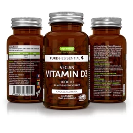Vegan Βιταμίνη D3 Pure & Essentials 365 tabs Igennus (Thumb 3)