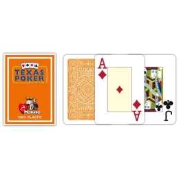 Τράπουλα Modiano Black Jack 2 Jumbo Index Πορτοκαλί  (Thumb 1)