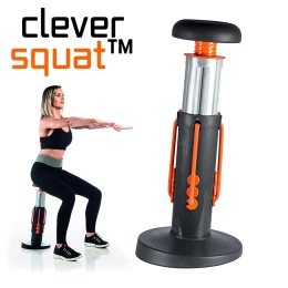 Clever Squat  Όργανο γυμναστικής Squat  3 επίπεδα εκγύμνασης  15 παραλλαγές ασκήσεων s (Thumb 1)