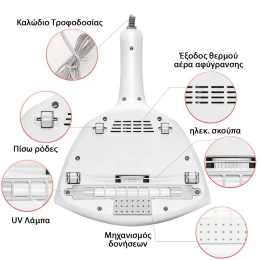 Clever Mite Cleaner  Ηλεκτρικό Σκουπάκι για Ακάρεα, μικροοργανισμούς, μικρόβια κτλ  Λάμ (Thumb 4)