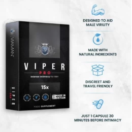  Viaman Viper Pro για Σεξουαλική Διέγερση 15 tabs (Thumb 4)