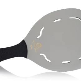 Ρακέτα Παραλίας MORSETO GOLD Γκρι με Τρύπες και Μαύρη Ίσια Λαβή (Thumb 1)
