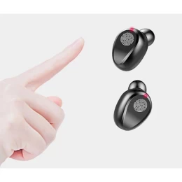 Clever Earbuds F9  Aσύρματα Ακουστικά Bluetooth με θήκη φόρτισης powerbank / stand κινητ (Thumb 4)