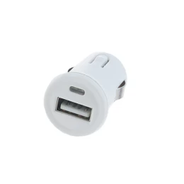  Φορτιστής αυτοκινήτου με θύρα USB Λευκός CH-14 (Thumb 1)