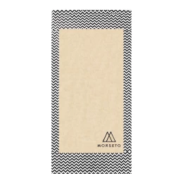 Πετσέτα Θαλάσσης MORSETO Luxury Beige Geometric 160 x 75cm (Thumb 2)