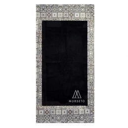 Πετσέτα Θαλάσσης MORSETO Luxury Black Square 145 x 80cm (Thumb 4)