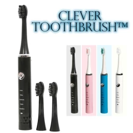 Clever Toothbrush  Hλεκτρική Οδοντόβουρτσα με 5 Προγράμματα  Καθαρισμός, Λεύκανση, Γυάλ (Thumb 1)