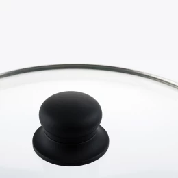 WCSP0009018MBB ΑΝΤΙΚΟΛΛΗΤΙΚΗ ΓΑΛΑΤΙΕΡΑ/SAUCEPAN ΜΕ ΓΥΑΛΙΝΟ ΚΑΠΑΚΙ (1.7Lt) BLACK MARBLE SER (Thumb 5)