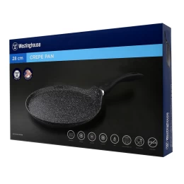 WCFP0009C28MBB ΑΝΤΙΚΟΛΛΗΤΙΚΗ ΚΡΕΠΙΕΡΑ (28cm) BLACK MARBLE SERIES (Thumb 5)