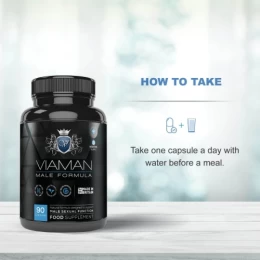 Συμπλήρωμα Διατροφής Ενίσχυσης Πέους Male Formula 90 caps Viaman (Thumb 4)