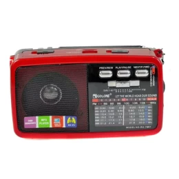 Φορητό ραδιόφωνο με δυνατό ηχείο 3W - USB/Micro SD - Mp3 Player - Multimedia Speaker - FM  (Thumb 1)
