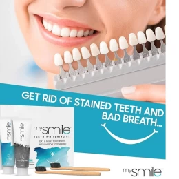 MySmile Day & Night kit 2 οδοντόκρεμες 60ml και 2 Bamboo Οδοντόβουρτσες Eco Masters (Thumb 2)