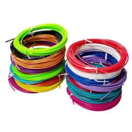 Νήμα εκτύπωσης ABS 1.75mm x10 τμχ (5m μήκος τεμαχίου)  Συμβατό με το 3D Clever Printing P (Thumb 2)