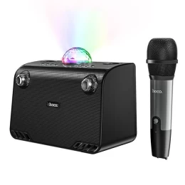 Φορητό Ηχείο Wireless Karaoke V5.0 20W, 2400mAh, USB & AUX θύρα και Micro SD με Ασύρματο Μ (Thumb 1)