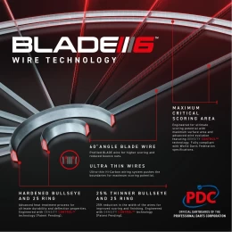  Winmau Blade 6 Triple Core Carbon (Thumb 3)