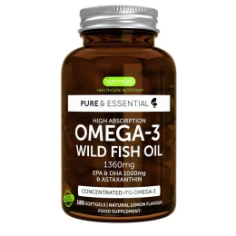 Λιπαρά Ωμέγα 3 & EPA & DHA 1000mg & Astaxanthin iGennus 180 caps (Thumb 1)