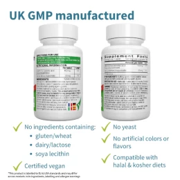 Δισγλυκινικός Σίδηρος 20mg Με Βιταμίνη C Iron Bisglysinate Igennus 180 tabs (Thumb 5)
