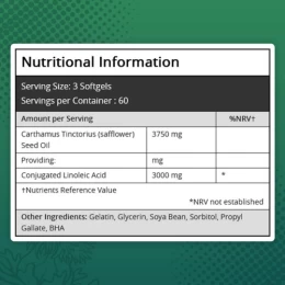 CLA 3000mg Weightworld 180 μαλακές κάψουλες (Thumb 4)