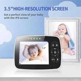 Ασύρματο baby monitor με lcd οθόνη 3,5'' και νυχτερινή όραση (Thumb 4)