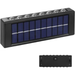 Ηλιακό φωτιστικό τοίχου με 12 led (Σετ 2 τμχ.) (Thumb 4)
