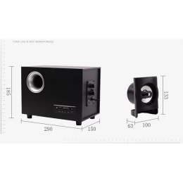 Ασύρματα Ηχεία 2.1 με Bluetooth/USB/SD slot 10W  (Thumb 2)