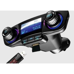 FM Transmitter με οθόνη Car kit με USB mp3/WMA player & Bluetooth (Thumb 2)