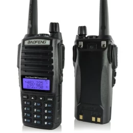 Φορητός Dual Band πομποδέκτης VHF/UHF σετ 2 τμχ. (Thumb 1)