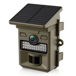 Αυτόνομη HD κυνηγητική κάμερα καταγραφής νυκτός με ηλιακό πάνελ και οθόνη - στεγανότητα IP (Thumb 1)