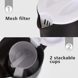 Βραστήρας ταξιδίου με ποτηράκια 600ml 650Watt  (Thumb 10)
