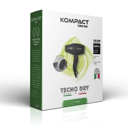 Kompact Turbo 3600 Black 2000 Line Επαγγελματικό Πιστολάκι Μαλλιών Με 1 Στόμιο & Φυσούνα 2 (Thumb 5)