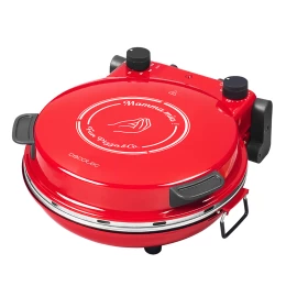 Fun Pizza&Co Mamma Mía CEC-03825 Παρασκευαστής Πίτσας 1200W Κόκκινος (Thumb 3)