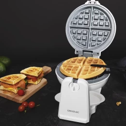 Fun Gofrestone Sphere CEC-08007 Βαφλιέρα σε Στρογγυλό Σχήμα 1000 W (Thumb 8)