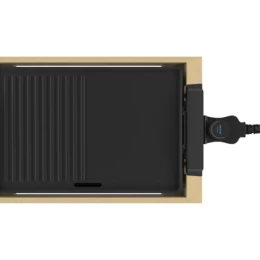 Tasty&Grill 2000 Bamboo Black CEC-03058 Ηλεκτρική Ψηστιέρα - Γκριλιερα 2000 W (Thumb 6)