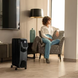 Ready Warm 9000 Space 360° CEC-05889 Καλοριφέρ Λαδιού Με 9 Φέτες 2000 W (Thumb 19)
