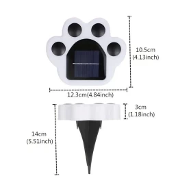 Ηλιακό φωτιστικό κήπου LED – πατούσα (Thumb 5)