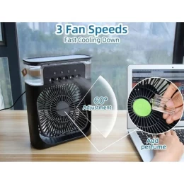 Φορητό Air Cooler - Mini Air Condition δροσίζει με τεχνολογία εξάτμισης και 3 ταχύτητες -  (Thumb 4)