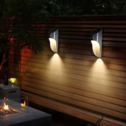 Ηλιακό φωτιστικό LED αδιάβροχο επιτοίχιο με αισθητήρα κίνησης και ανίχνευση φωτός - ανάβει (Thumb 5)